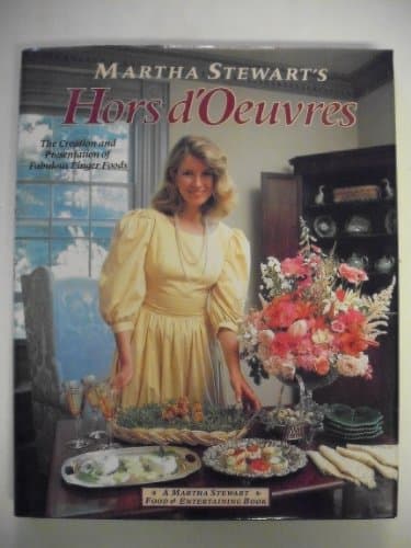 Book cover for Martha Stewart's Hors D'oeuvres: The Creation and Presentation of Fabulous Finger Food by Stewart, Martha