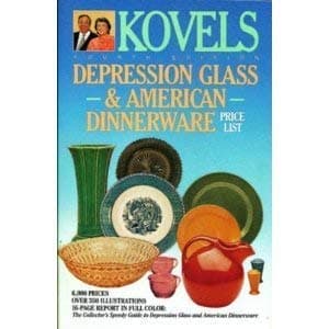 Book cover for Kovels' Depression Glass And American Dinnerware Price List -fourth Edition by Kovel, Ralph