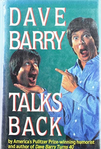 Book cover for Dave Barry Talks Back by Barry, Dave
