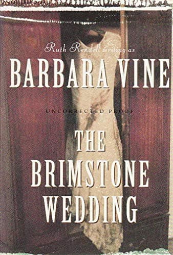 Book cover for The Brimstone Wedding by Vine, Barbara