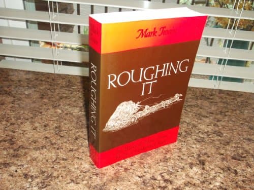 Book cover for Roughing It by Twain, Mark