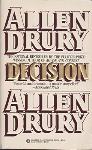Book cover for Decision by Allen Drury