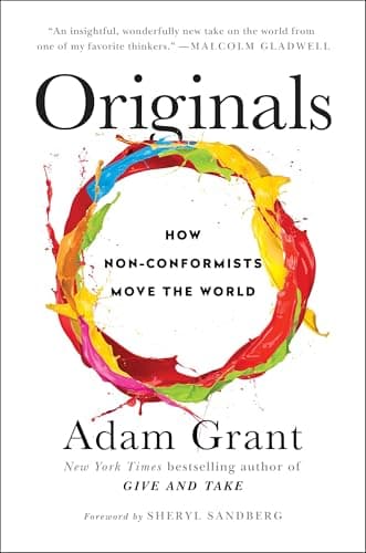 Book cover for Originals: How Non-Conformists Move the World by Grant, Adam