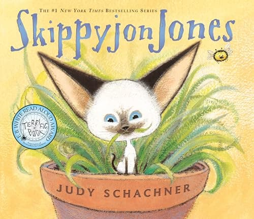 Book cover for SkippyJon Jones by Schachner, Judy