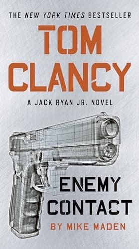 Book cover for Tom Clancy Enemy Contact (A Jack Ryan Jr. Novel) by Maden, Mike