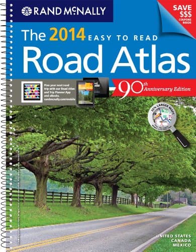 Book cover for Rand McNally 2014 Easy to Read Road Atlas: United States, Canada, Mexico by Rand McNally