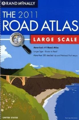 Book cover for Rand McNally The Road Atlas Large Scale 2011 by Rand McNally