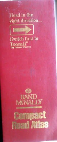 Book cover for Rand McNally Compact Road Atlas and City Guide: United States, Canada, Mexico by Rand McNally