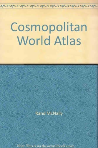 Book cover for Cosmopolitan World Atlas by McNally, Rand