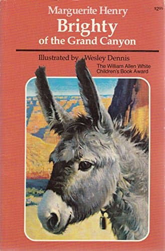 Book cover for Brighty of the Grand Canyon by Marguerite Henry