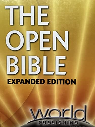 Book cover for The Open Bible by World Publishing