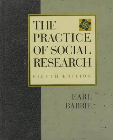 Book cover for Practice of Social Research by Babbie, Earl R.