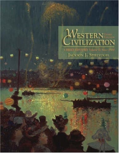 Book cover for Western Civilization: A Brief History, Volume II: Since 1500 (with CD-ROM and InfoTrac) by Spielvogel, Jackson J.