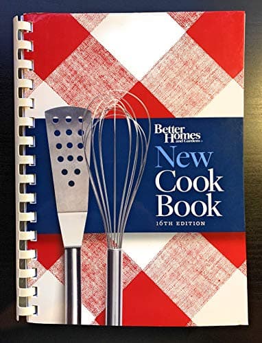Book cover for Better Homes and Gardens New Cook Book, 16th edition by Miller, Jan