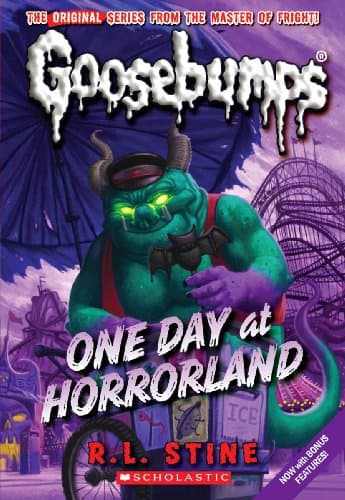Book cover for One Day at HorrorLand (Classic Goosebumps #5) (5) by Stine, R. L.