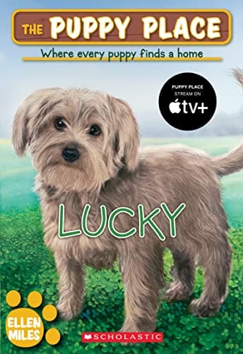 Book cover for Lucky (The Puppy Place #15) by Miles, Ellen