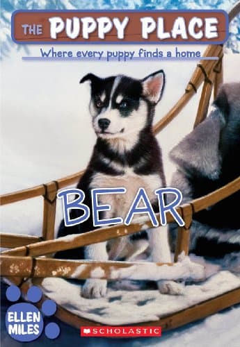 Book cover for Bear (The Puppy Place #14) by Miles, Ellen