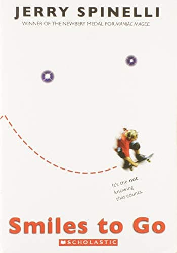 Book cover for Smiles to Go by Jerry Spinelli
