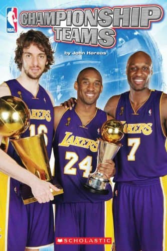 Book cover for NBA Reader: Championship Teams by Hareas, John