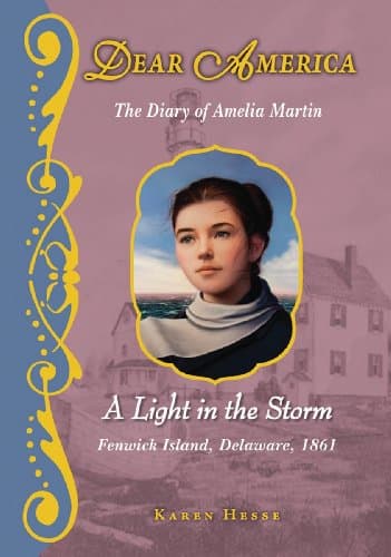 Book cover for Dear America: A Light in the Storm by Hesse, Karen