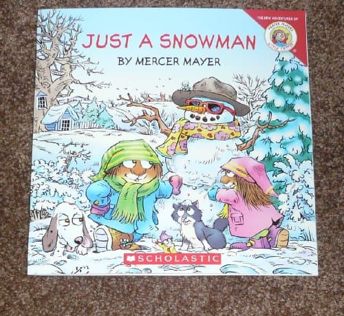 Book cover for Little Critter: Just a Snowman by Mayer, Mercer