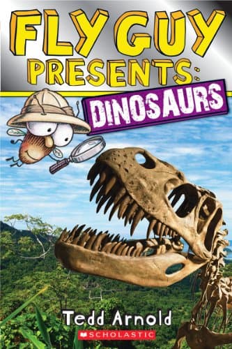 Book cover for Fly Guy Presents: Dinosaurs (Scholastic Reader, Level 2) by Arnold, Tedd