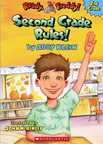 Book cover for Ready Freddy Second Grade Rules by Abby & Mckinl Klein
