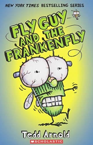 Book cover for Fly Guy and Frankenfly by Tedd Arnold