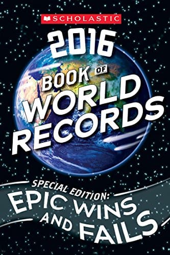 Book cover for Scholastic Book of World Records 2016 by Morse, Jenifer Corr