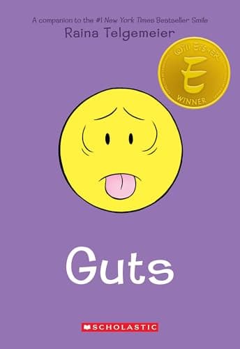 Book cover for Guts: A Graphic Novel by Telgemeier, Raina