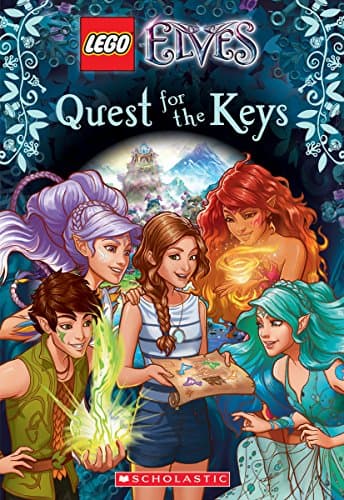 Book cover for Quest for the Keys (LEGO Elves: Chapter Book #1) by Stacia Deutsch