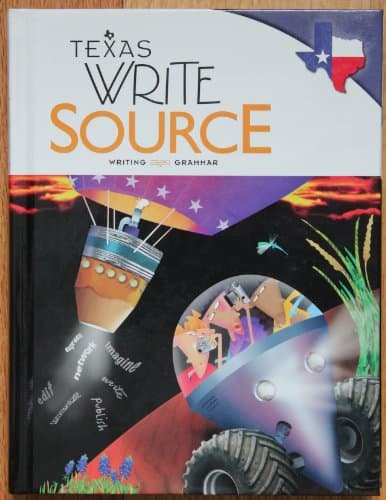 Book cover for Texas Write Source Grade 8: Writing Grammar by Kemper, Dave
