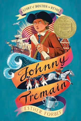Book cover for Johnny Tremain: A Newbery Award Winner by Forbes, Esther Hoskins
