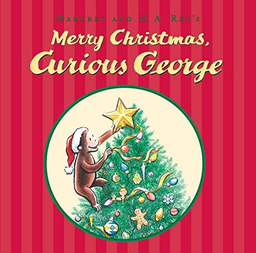 Book cover for Merry Christmas, Curious George by Rey, H. A.