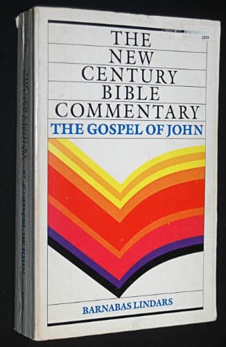 Book cover for New Century Bible Commentary the Gospel by Lindars, Barnabas