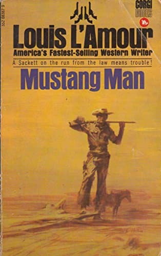 Book cover for Mustang Man by Louis L'Amour