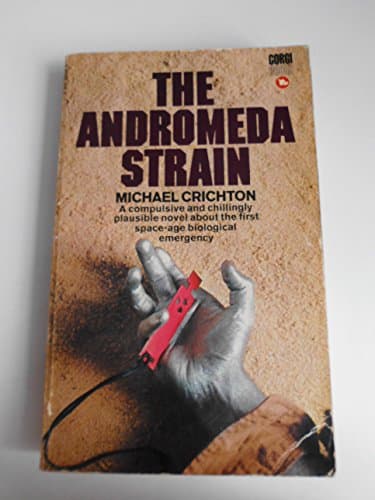 Book cover for The Andromeda Strain by Crichton, Michael