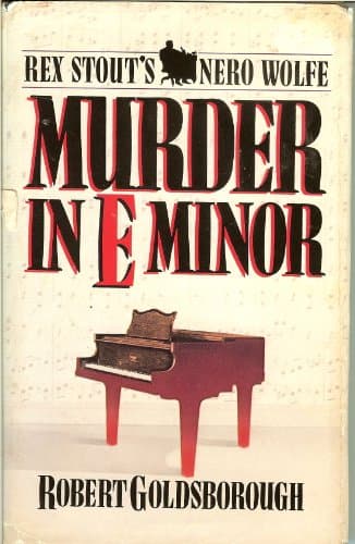 Book cover for Murder in E Minor: A Nero Wolfe Mystery by Goldsborough, Robert