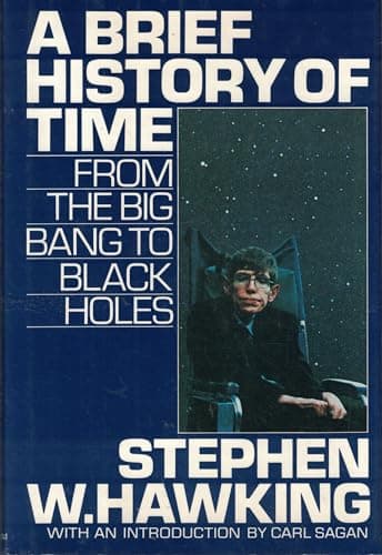 Book cover for A Brief History of Time: From the Big Bang to Black Holes by Stephen W. Hawking