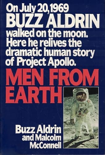Book cover for Men from Earth by Aldrin, Buzz