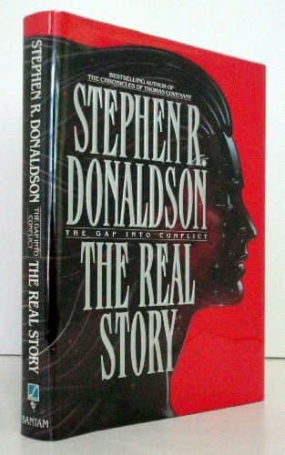 Book cover for The Gap Into Conflict : The Real Story by Donaldson, Stephen R.