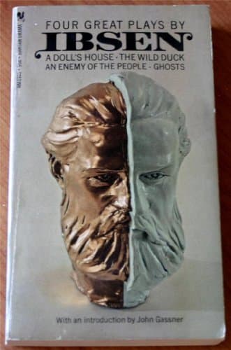 Book cover for Four Great Plays: A Doll's House / Wild Duck / Enemy of the People / Ghosts by Henrik Ibsen