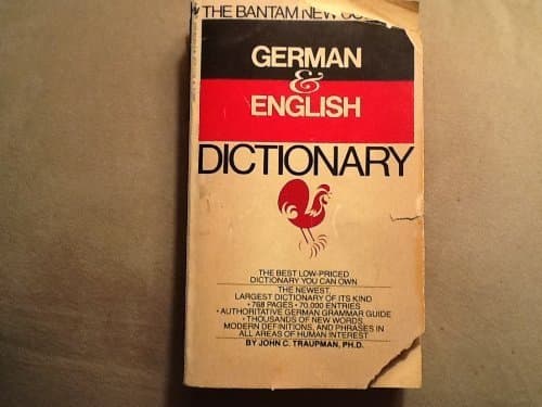 Book cover for Bantam New College German and English Dictionary (Canadians / Robert E. Wall) by Traupman, John C.