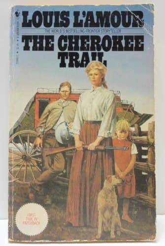 Book cover for The Cherokee Trail by L'Amour, Louis