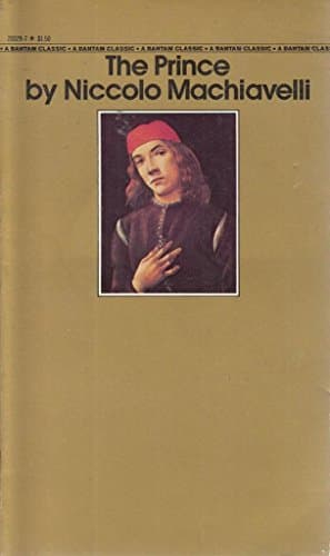 Book cover for The Prince by Niccolo Machiavelli
