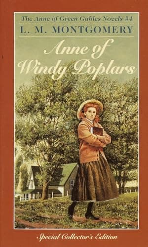 Book cover for Anne of Windy Poplars (Anne of Green Gables) by Montgomery, L. M.