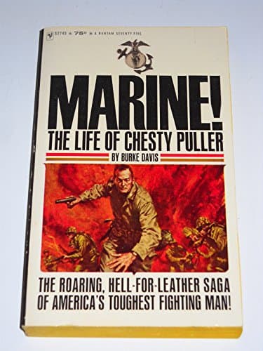 Book cover for Marine! The Life Of Chesty Puller by Davis, Burke