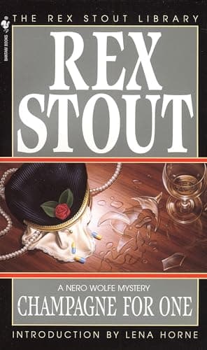 Book cover for Champagne for One (Nero Wolfe) by Stout, Rex