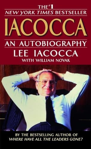 Book cover for Iacocca: An Autobiography by Iacocca, Lee