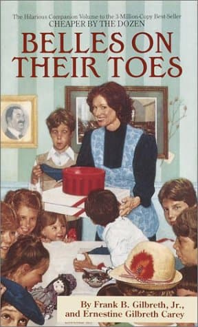 Book cover for Belles on Their Toes by Gilbreth, Frank B.